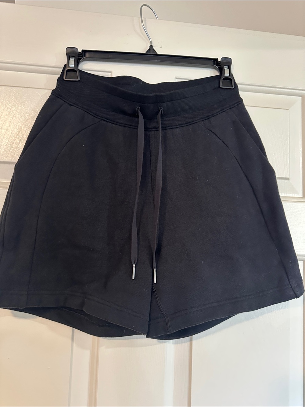 Lululemon scuba Black Drawstring Lounge Shorts